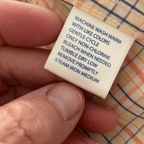 Like New Southern Tide lightweight L/S summer plaid button up men’s shirt - Picture 8 of 9